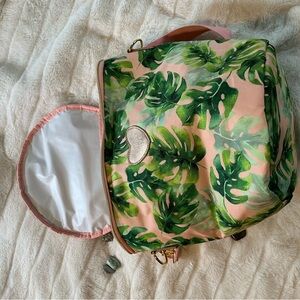 Tropical Leaf Print Women's Bag